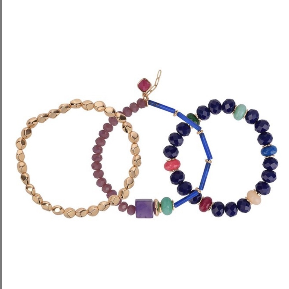 The Sak - Three Row Stretch Bracelet Set